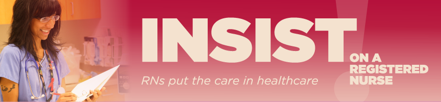 Insist on an RN banner